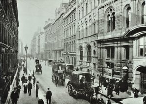 Leadenhall Street, City of London, 1895 alkotó: English Photographer