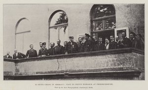 Li-Hung-Chang Németországban, Bismarck herceg látogatása Friedrichsruhéban alkotó: English Photographer