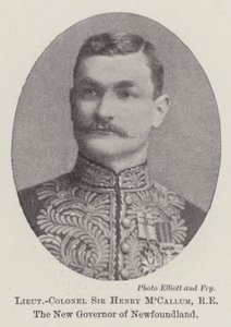 Sir Henry MCallum alezredes, Új-Fundland új kormányzója alkotó: English Photographer