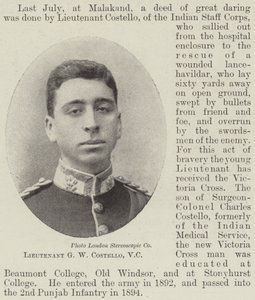G. W. Costello hadnagy, VC alkotó: English Photographer