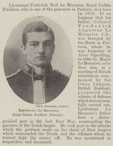 Le Mesurier hadnagy, Royal Dublin Fusiliers (fogoly) alkotó: English Photographer