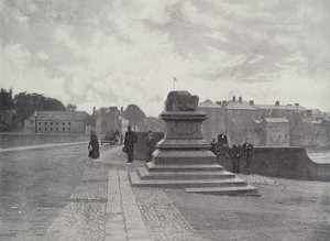 Limerick, a Szerződés kő, a Thomond-híd és a kastély alkotó: English Photographer