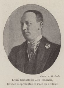 Lord Oranmore és Browne, Írország megválasztott képviselője alkotó: English Photographer
