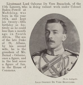 Lord Osborne De Vere Beauclerk alkotó: English Photographer