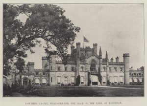 Lowther Castle, Westmorland, Lonsdale grófjának székhelye alkotó: English Photographer