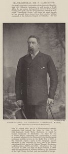 Sir Frederick Carrington vezérőrnagy, a KCMG, a dél-afrikai haderő új parancsnoka alkotó: English Photographer