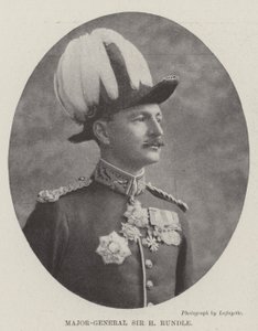 Sir H Rundle vezérőrnagy alkotó: English Photographer
