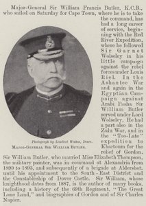 Sir William Butler vezérőrnagy alkotó: English Photographer
