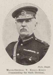 T Kelly-Kenny vezérőrnagy, a hatodik hadosztály parancsnoka alkotó: English Photographer