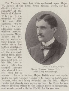 William Babtie őrnagy, VC, Royal Army Medical Corps alkotó: English Photographer
