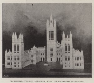 Marischal College, Aberdeen, tervezett bővítményeivel alkotó: English Photographer