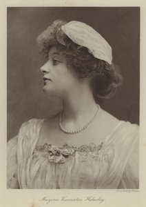 Marjorie Helmsley vikomtné (fekete-fehér fotó) alkotó: English Photographer