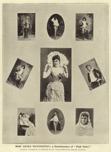 Miss Agnes Huntington; Paul Jones visszaemlékezése