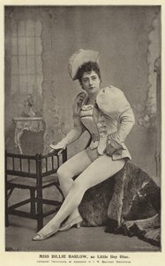 Miss Billie Barlow, mint Little Boy Blue alkotó: English Photographer