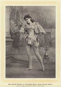 Miss Edith Wynne a Red Riding Hoodban, a dublini Gaiety Színházban