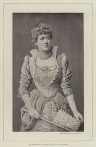 Miss Ellen Terry Beatrice szerepében a Sok háborgás a semmiért című filmben alkotó: English Photographer