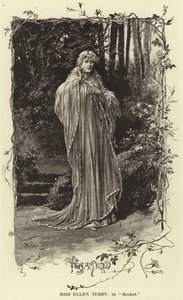 Miss Ellen Terry, Becketben alkotó: English Photographer