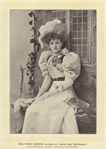 Ethel Haydon kisasszony, Alice szerepében a Dandy Dick Whittingtonban