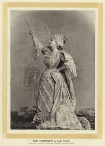 Miss Fortescue, mint Lady Teazle