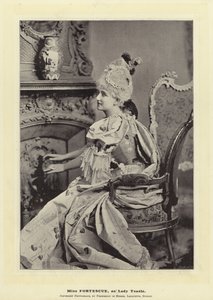 Miss Fortescue, mint Lady Teazle