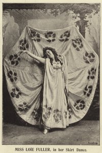 Loie Fuller kisasszony a Szoknyatáncban alkotó: English Photographer