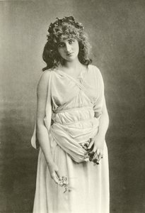 Miss Mary Anderson mint Perdita (mélynyomás) alkotó: English Photographer