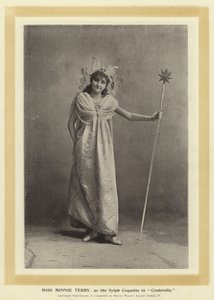 Miss Minnie Terry, mint Sylph Coquette a Hamupipőkében