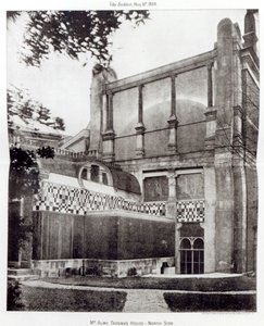 Mr. Alma Tademas House, North Side, 34 Grove End Road, London, 1889 alkotó: English Photographer