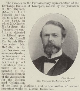 Charles McArthur képviselő úr alkotó: English Photographer