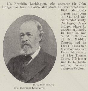 Franklin Lushington úr alkotó: English Photographer