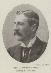 G Denison Faber, York új képviselője alkotó: English Photographer