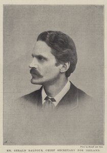 Gerald Balfour, Írországért felelős főtitkár alkotó: English Photographer
