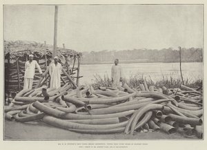 Mr H M Stanleys Emin Pasha segélyexpedíció, Tippoo Tibs Ivory Store Stanley Fallsban