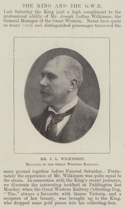 J L Wilkinson úr, a Great Western Railway igazgatója alkotó: English Photographer