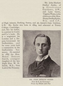John Dudley Ryder úr alkotó: English Photographer