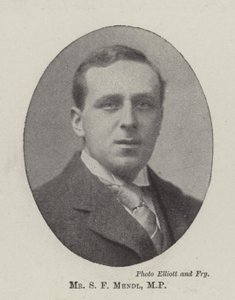 S. F. Mendl képviselő úr alkotó: English Photographer