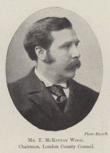 T McKinnon Wood, a London Megyei Tanács elnöke