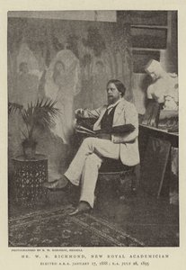 W B Richmond úr, új királyi akadémikus alkotó: English Photographer