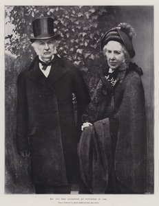 Mr és Mrs Gladstone Hawardenben 1895-ben