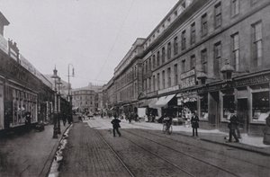Newcastle, Clayton Street, East (f/w fotó) alkotó: English Photographer