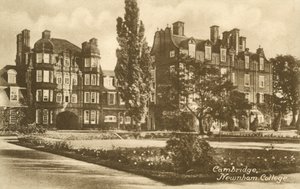 Newnham College, Cambridge (f/w fotó) alkotó: English Photographer