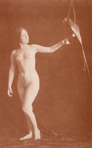 Nudista művészet: (fekete-fehér fotó) alkotó: English Photographer