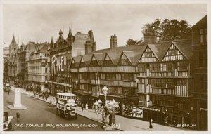 Old Staple Inn, Holborn, London alkotó: English Photographer