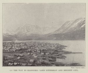 Útban Klondike, Lake Linderman és Bennett City felé alkotó: English Photographer