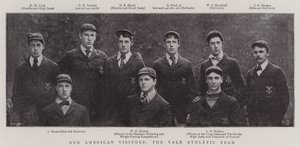 Amerikai látogatóink, a Yale Athletic Team