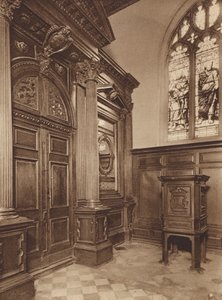 Oxford: Lincoln College, The Chapel Screen alkotó: English Photographer