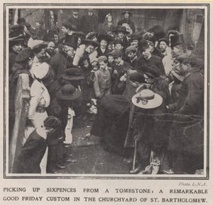 Hat penny felszedése egy sírkőről alkotó: English Photographer