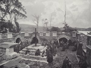 Zarándokok Gougane Barrában alkotó: English Photographer