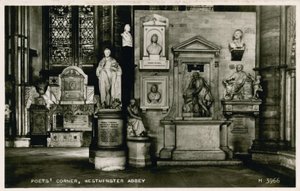 Poets Corner, Westminster Abbey alkotó: English Photographer
