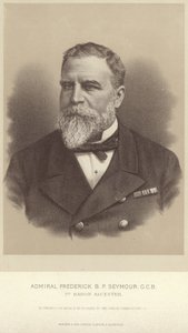 Frederick B P Seymour admirális portréja alkotó: English Photographer